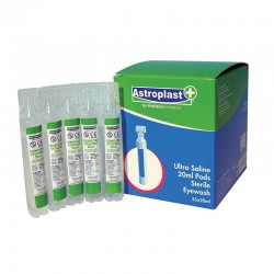 Eye Wash Pods Sterile Saline 20ml (25), Case of 10